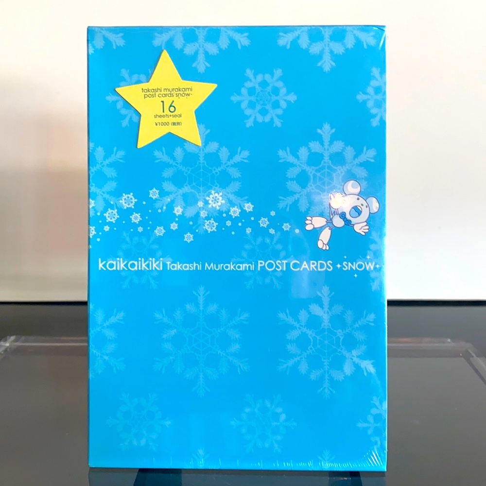 TAKASHI MURAKAMI kaikaikiki POST CARDS + SNOW